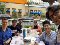 UVA vislang group, alumni and friends at CVPR 2019 in Long Beach, CA.