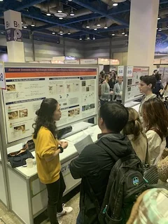 PhD student Tianlu Wang presenting at ICCV 2019 in Seoul, South Korea.