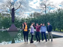 Group visit to the Menil Collection in Houston, Texas, February 2023.