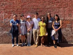 Hanging out in Charlottesville, VA -- beginning of Fall 2019.